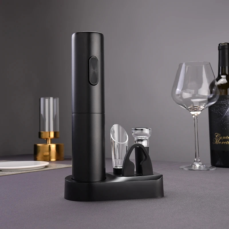 The Ultimate 4-in-1 Electric Wine Opener Set
