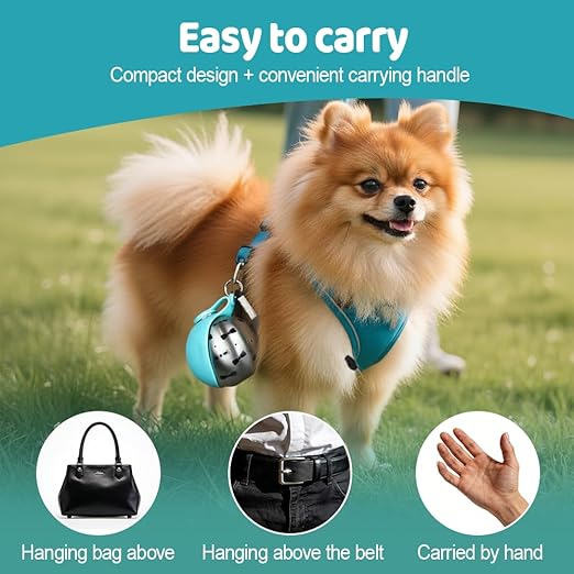 2-in-1 Portable Dog Water Bottle