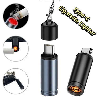 Mini Type C USB Cigarette Lighter 