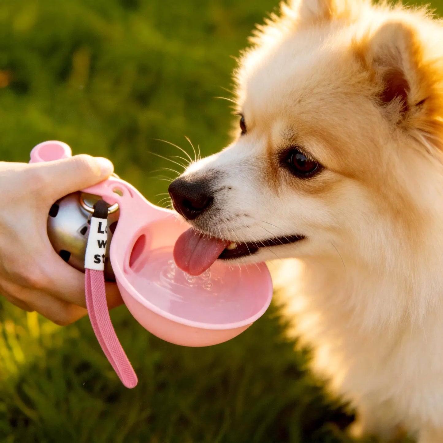 2-in-1 Portable Dog Water Bottle